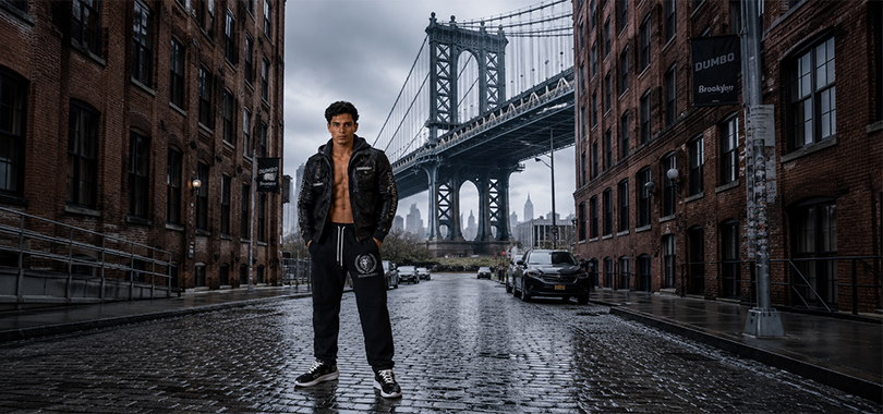 DOMIN8NY Signature Hooded Jacket