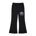Women's Lion Design Slim-Fit Flared Sweatpants