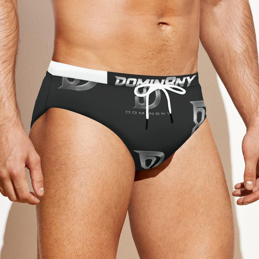 All-over print Men'S Drawstring Swim Briefs