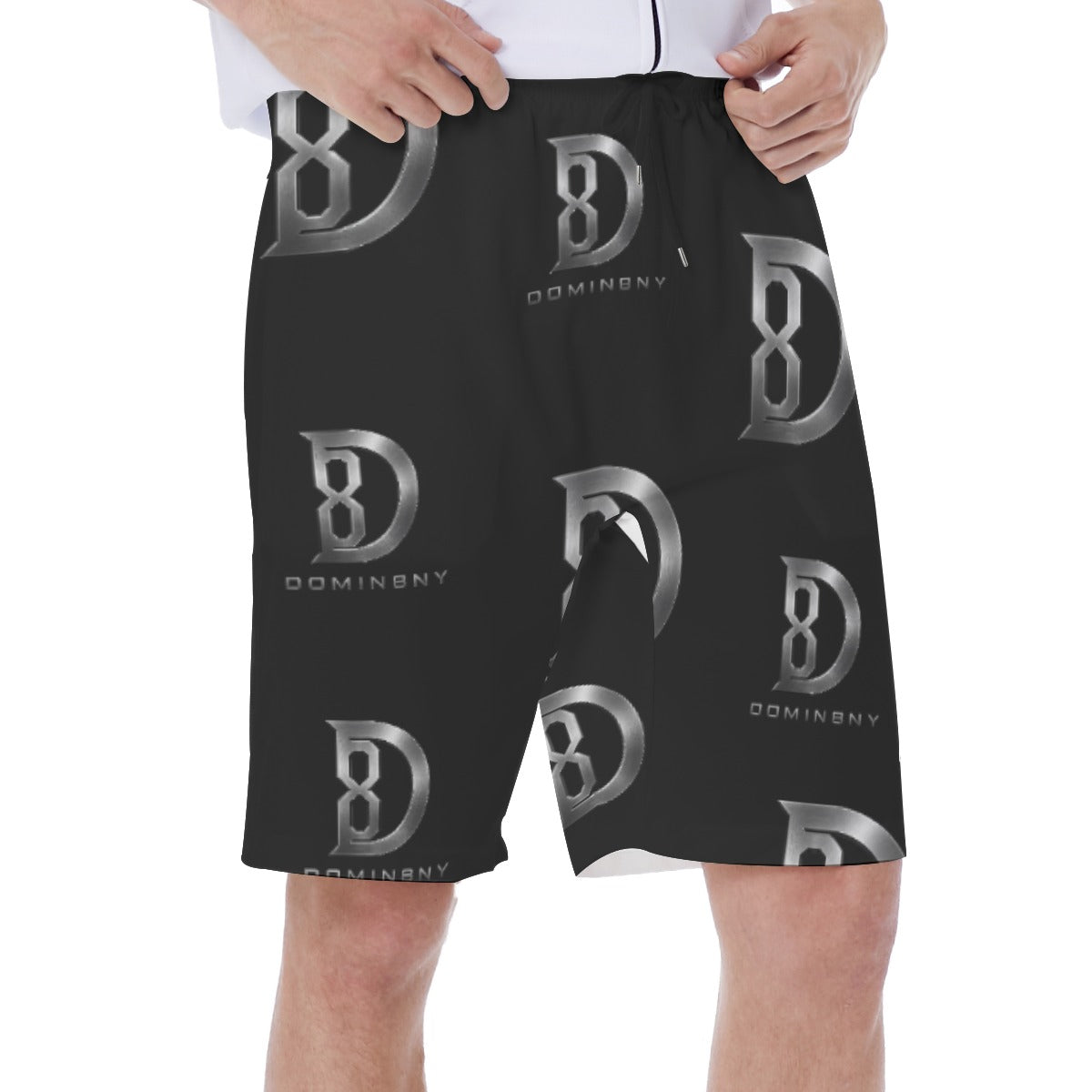 All-Over Print Men‘s Beach Shorts With Lining