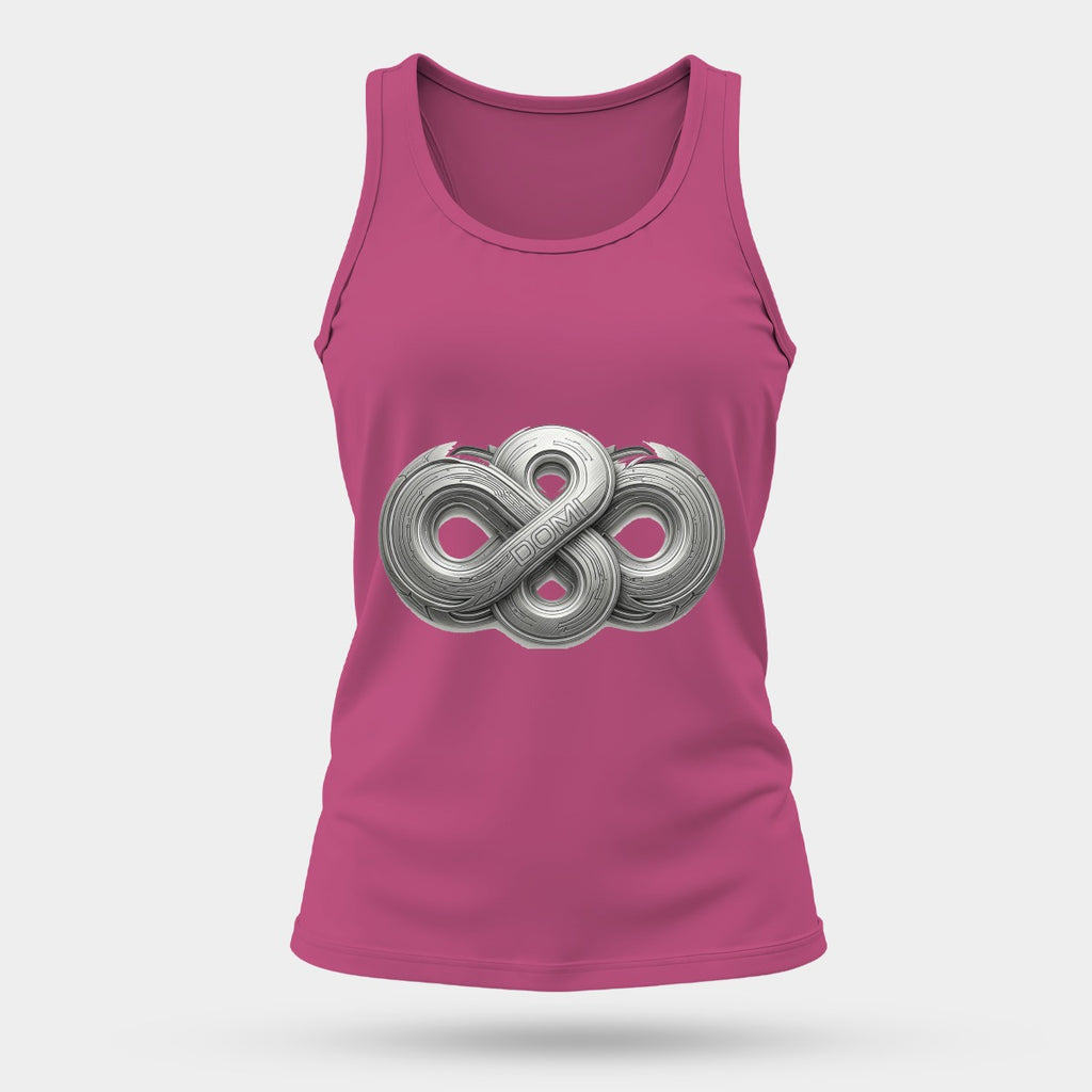 Silver Royal Flush Women's Sports Tank Top