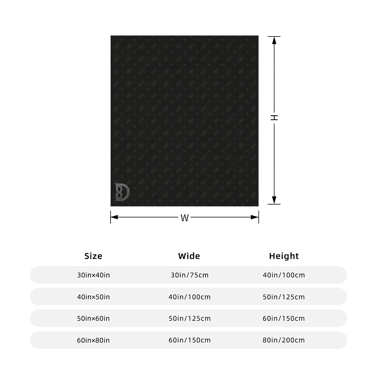 DOMIN8NY Plush Throw Blanket