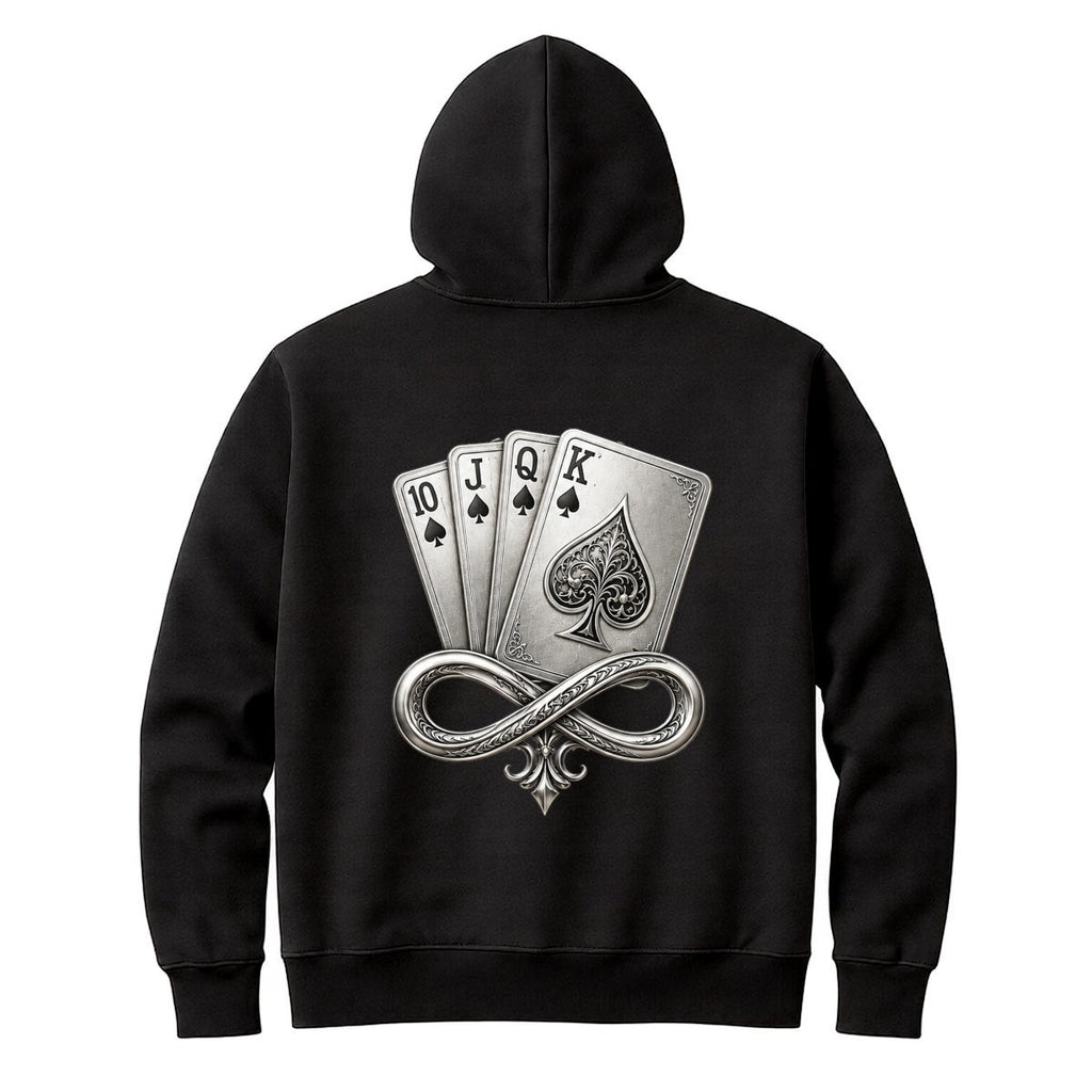 Royal Flush Unisex Zip up Hoodie