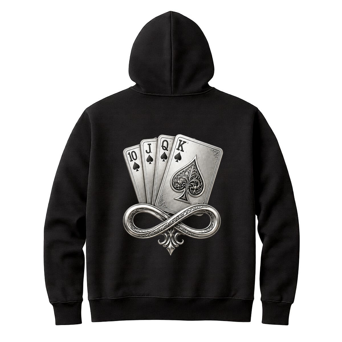 Royal Flush Unisex Zip up Hoodie