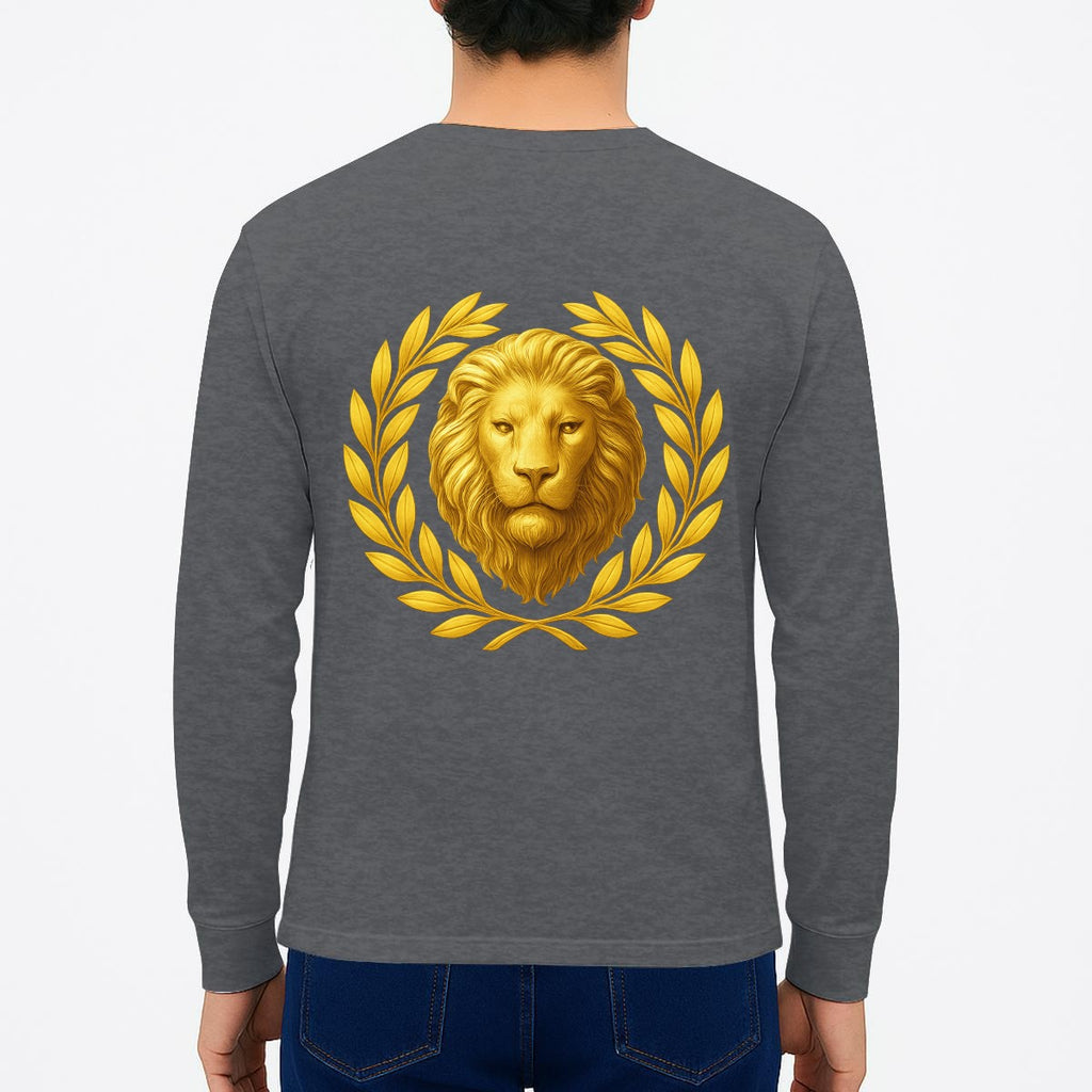 Gold Lion Unisex Long Sleeve T-Shirt