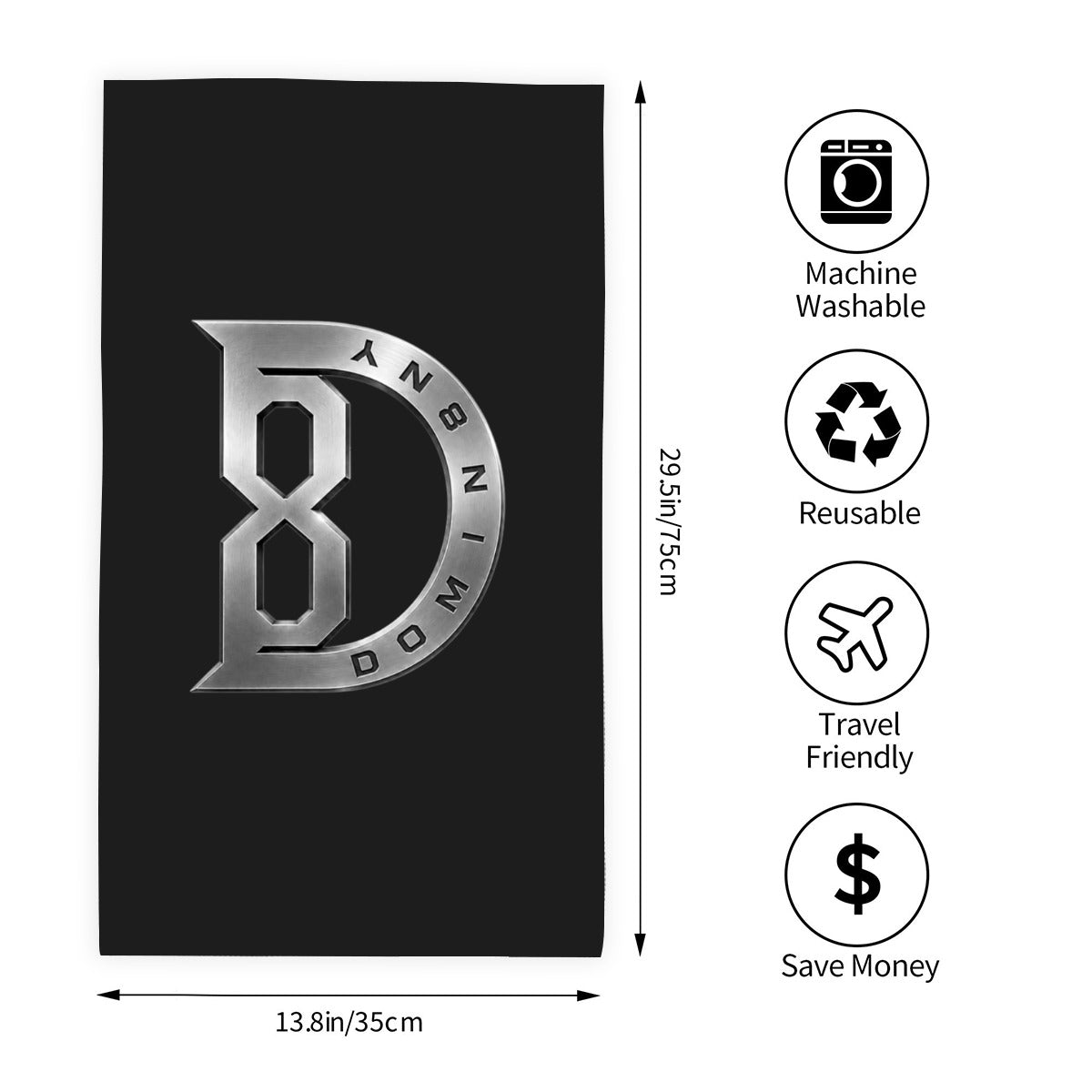 Polyester Towel Printed in USA