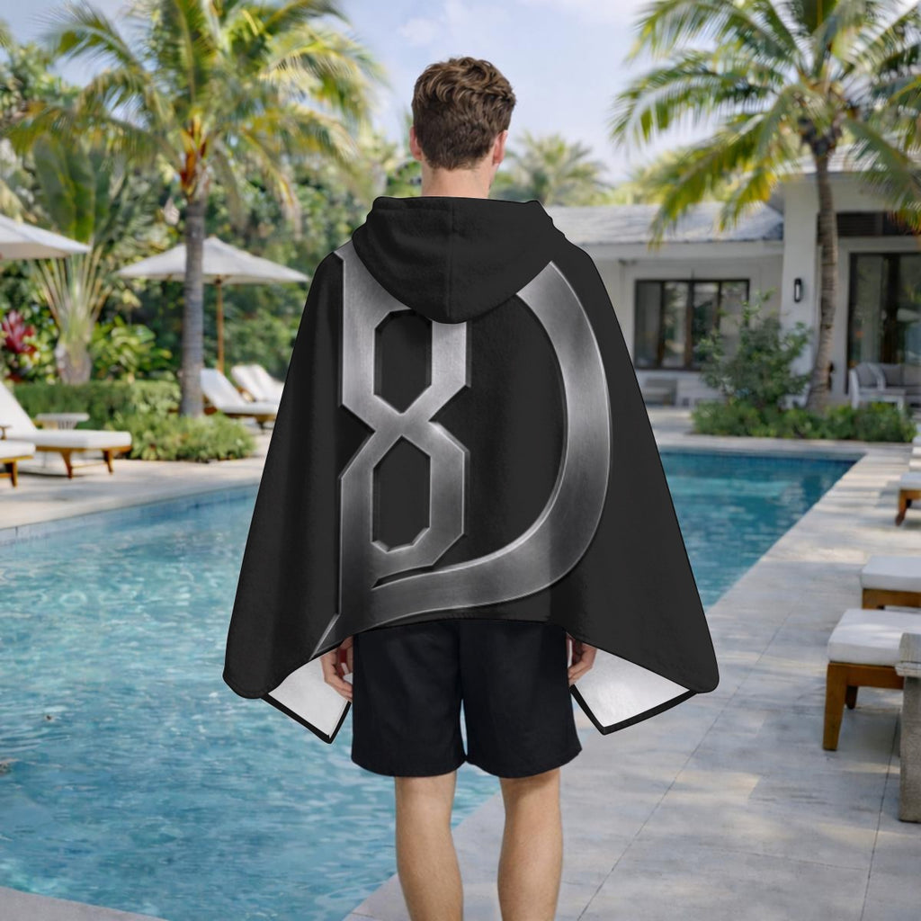 All-Over Print Unisex Hooded Towel Poncho