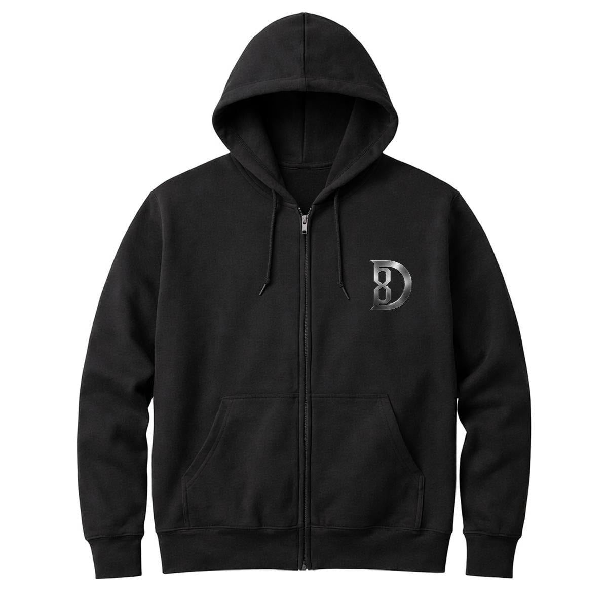 Lion Unisex Zip Up Hoodie