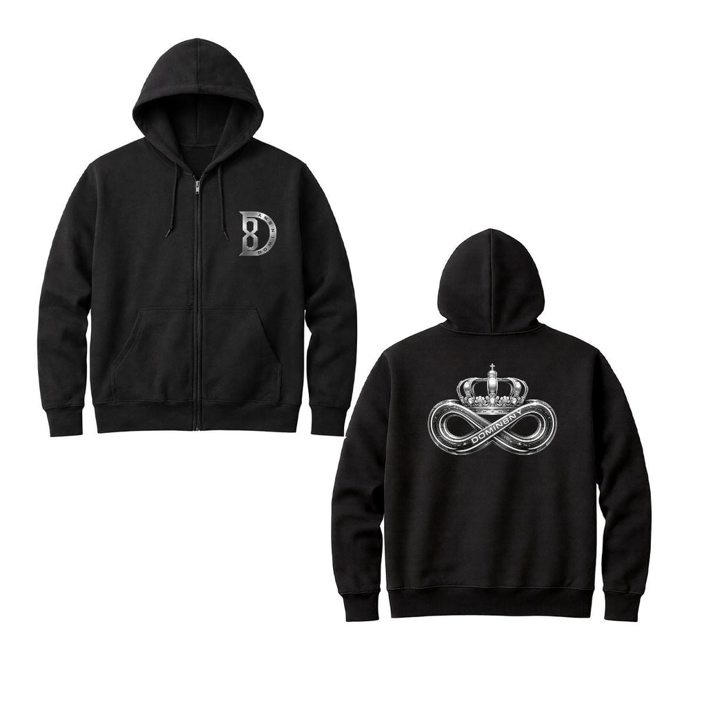 Crown Zip Up Hoodie