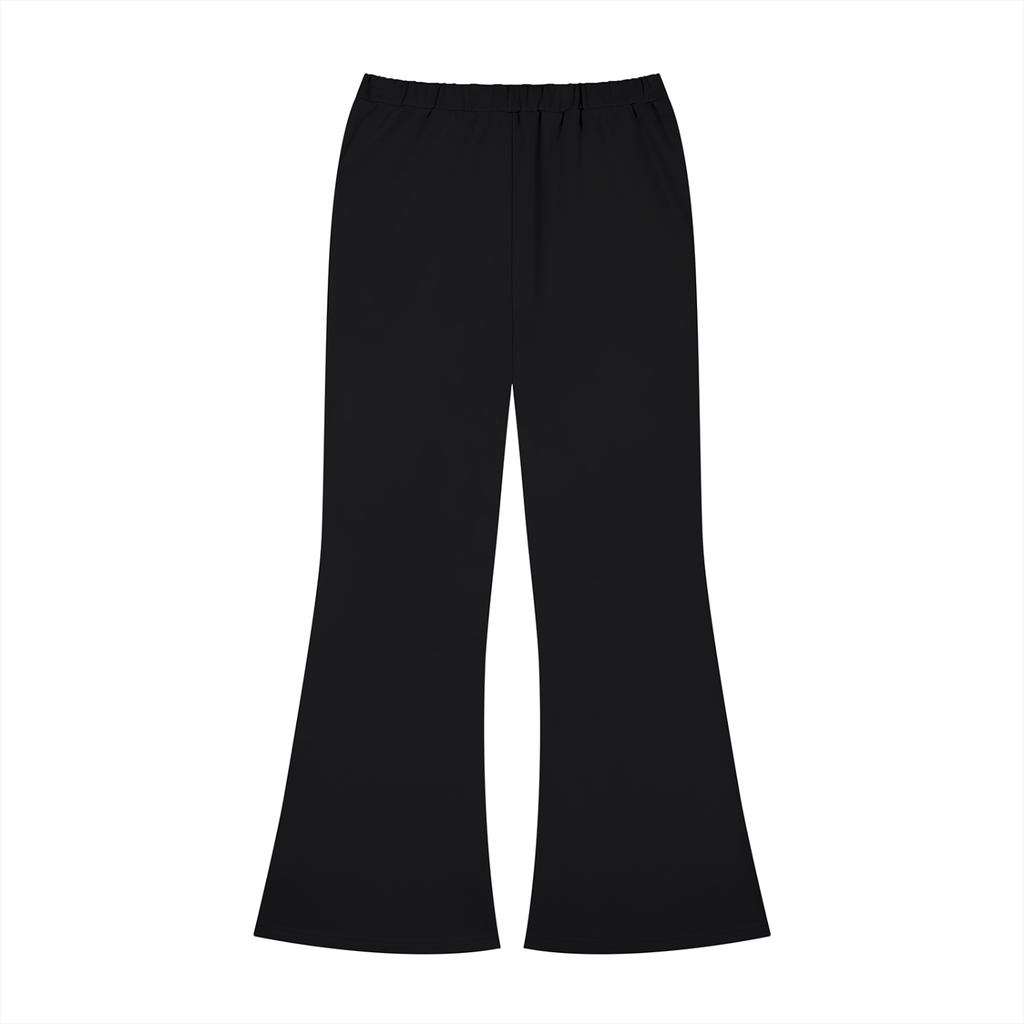 Women's Lion Design Slim-Fit Flared Sweatpants