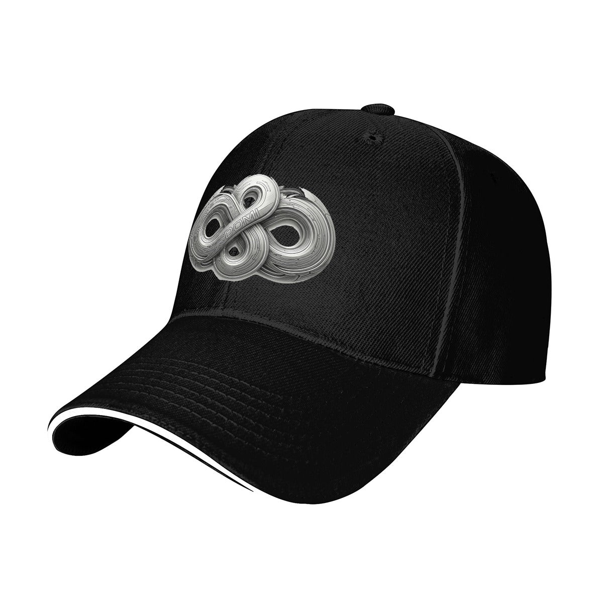 Silver Unisex Sandwich Baseball Cap