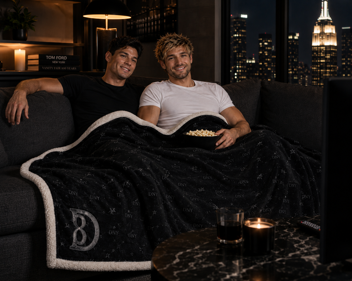 DOMIN8NY Plush Throw Blanket