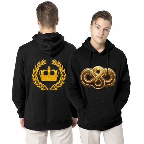 Gold Crown Unisex Hoodie