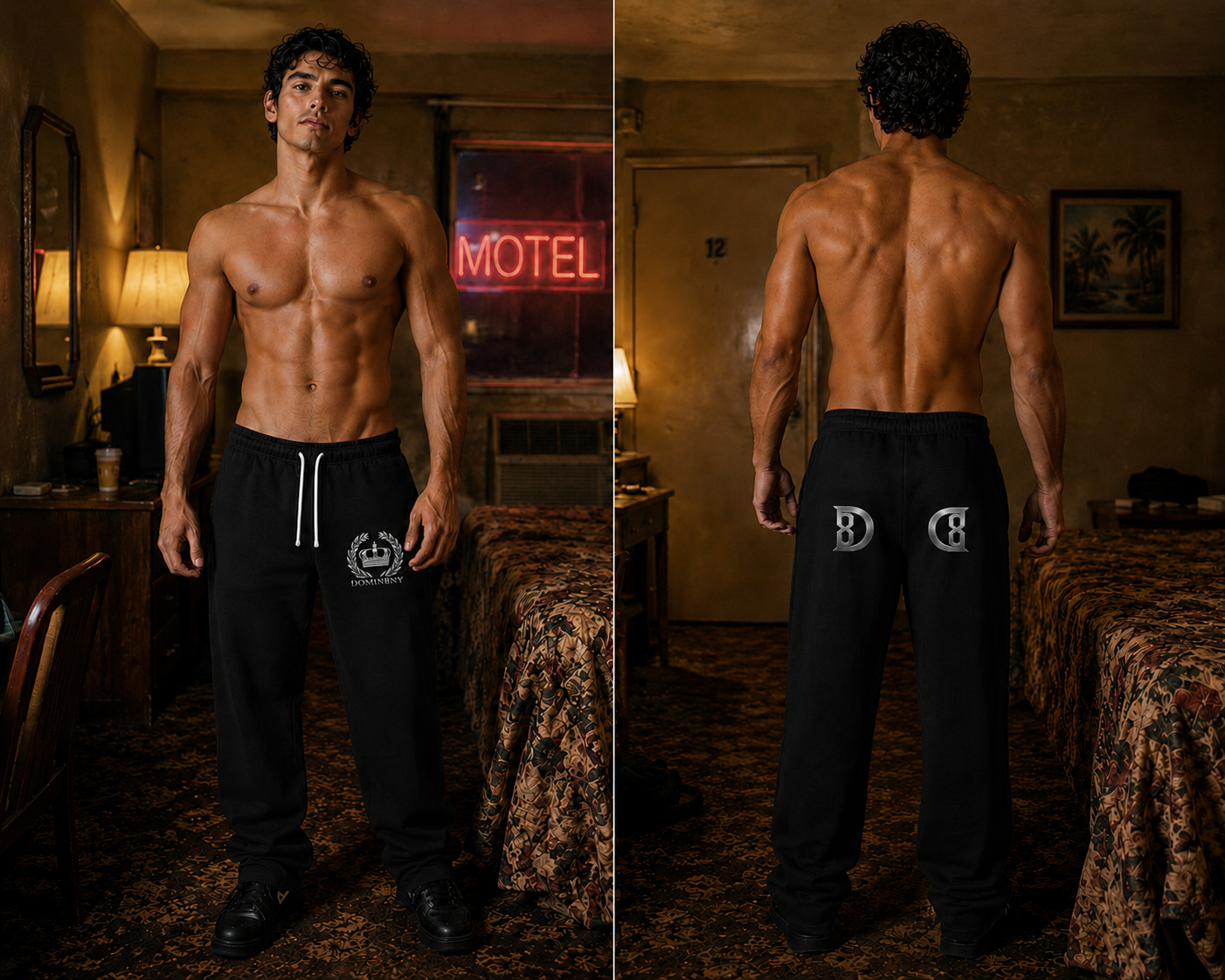 Crown Unisex Straight Leg Pants