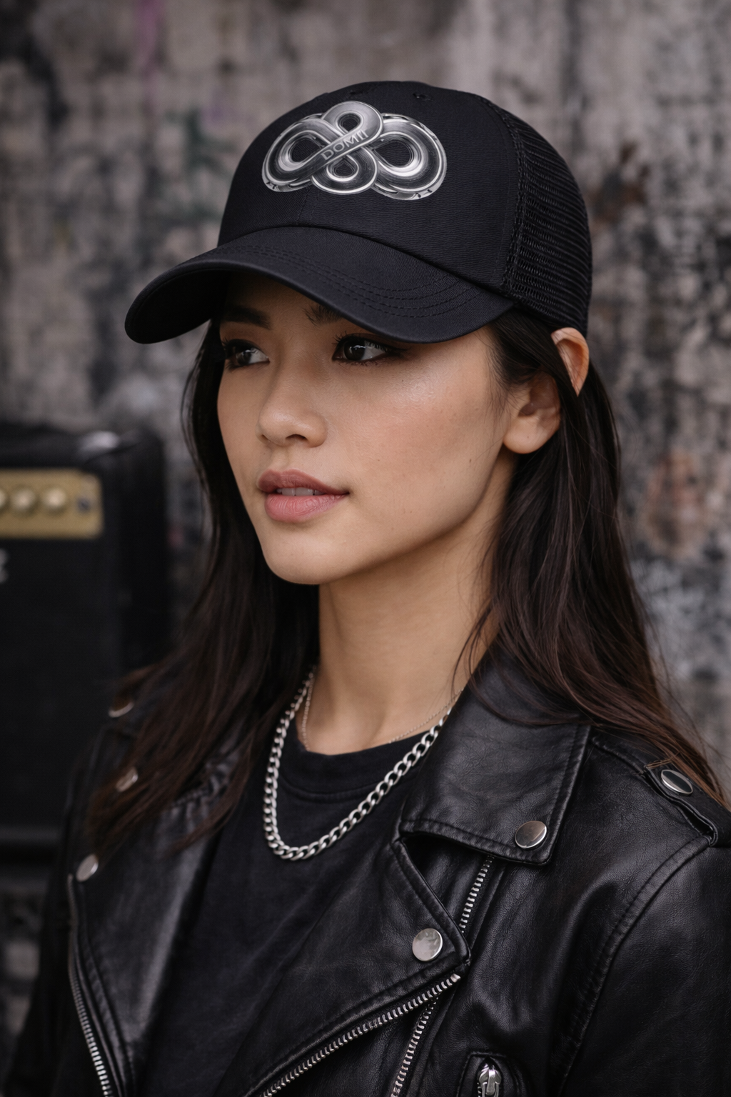 Adult Solid-Color Mesh Baseball Cap Printed in USA