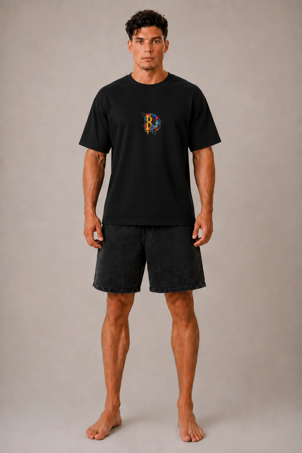 DOMIN8NY Graffiti Skull Graphic T-Shirt — product image 8