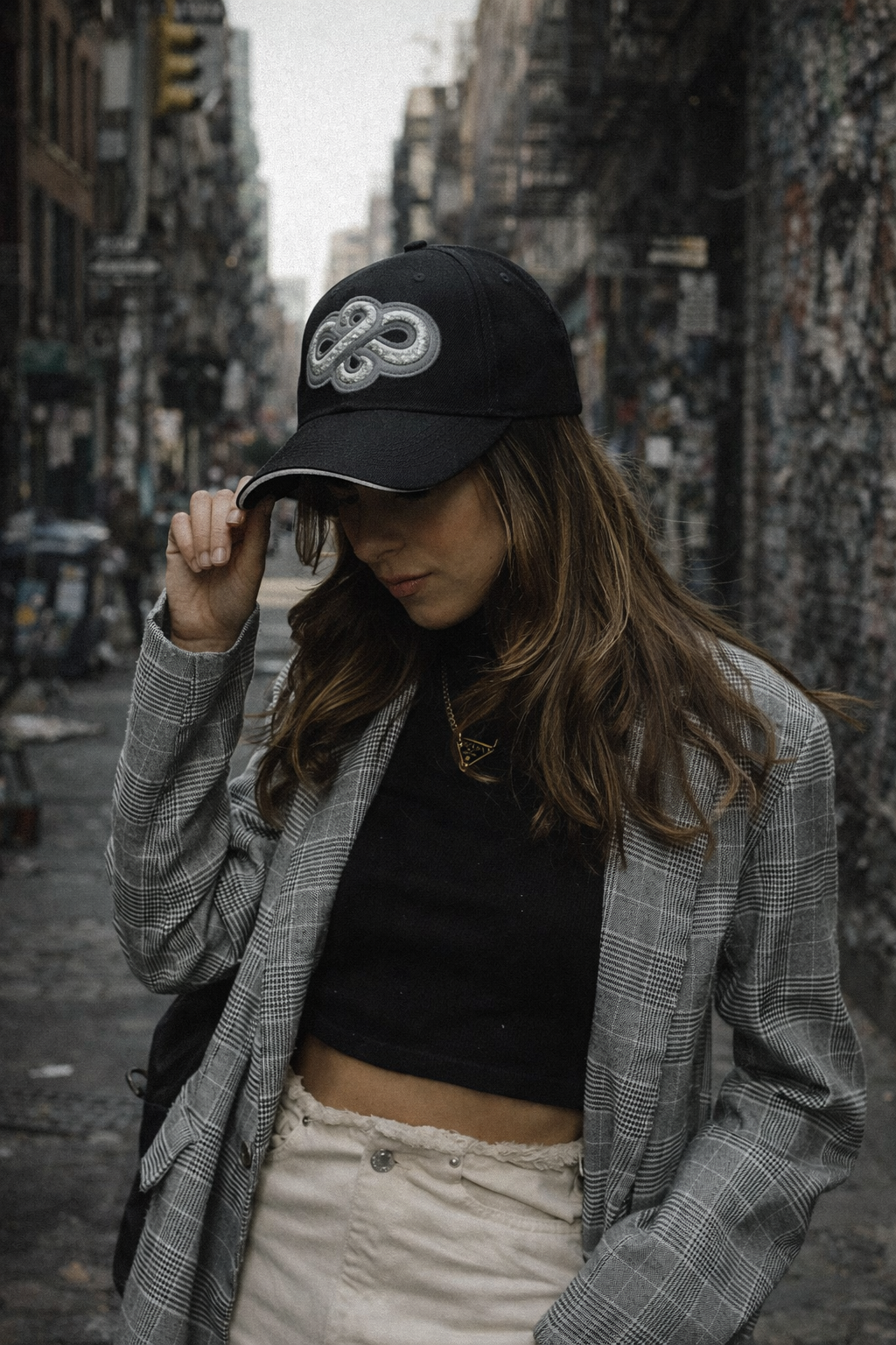 Silver Unisex Sandwich Baseball Cap