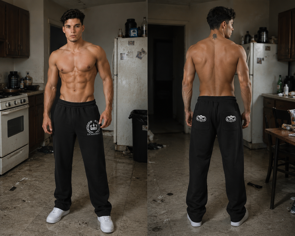 Crown Straight-Leg Sweatpants
