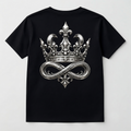 DOMIN8NY Crown graphic T-shirt, front product view