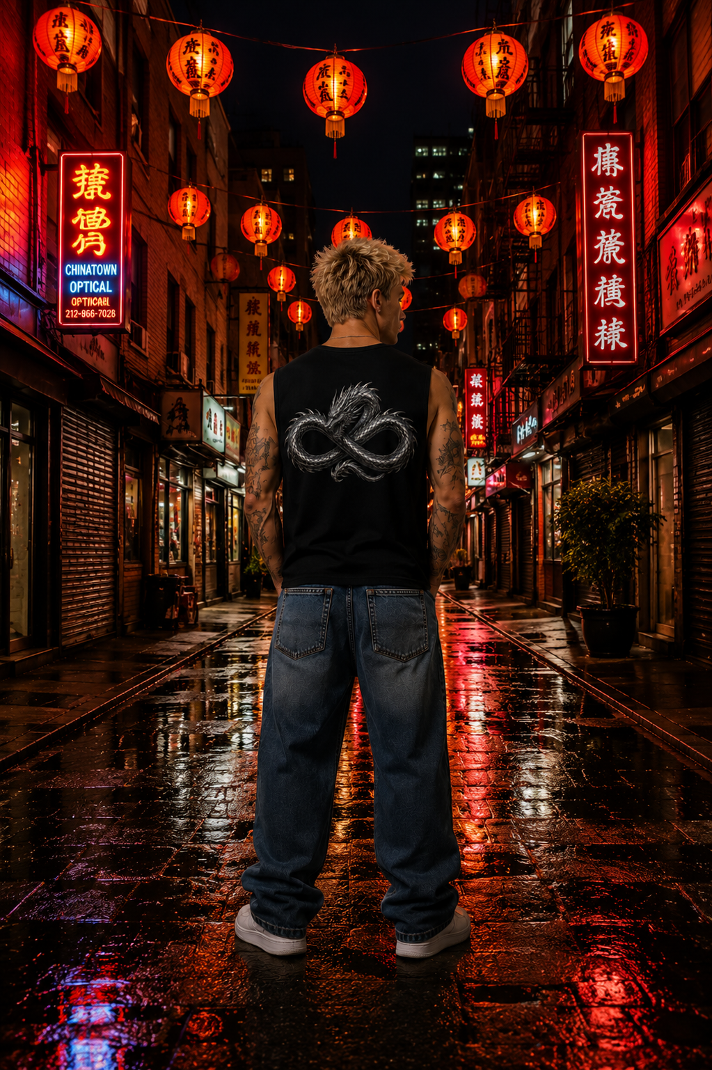 Dragon Men's Tank Top