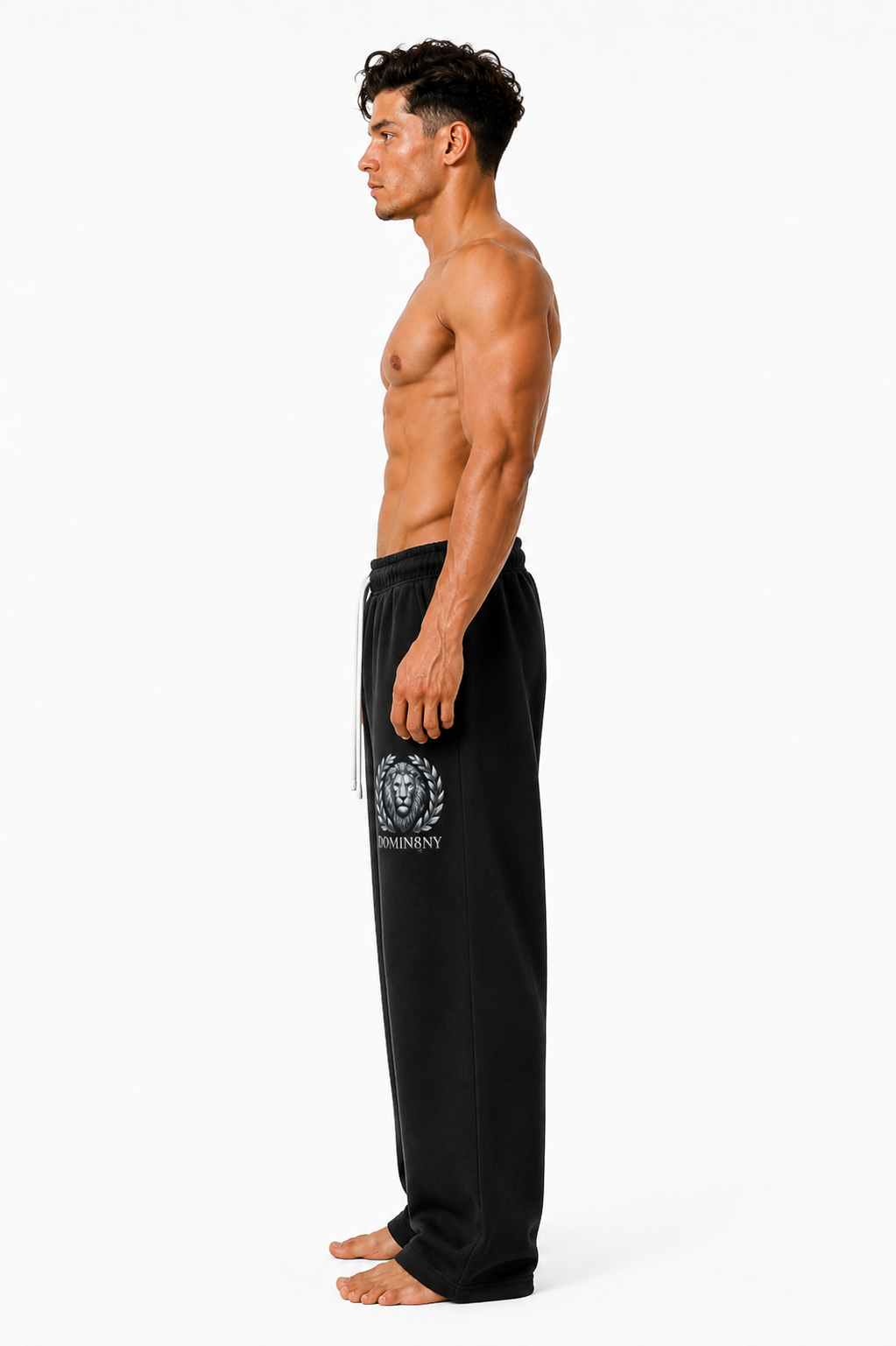 DOMIN8NY Dragon Straight-Leg Pants