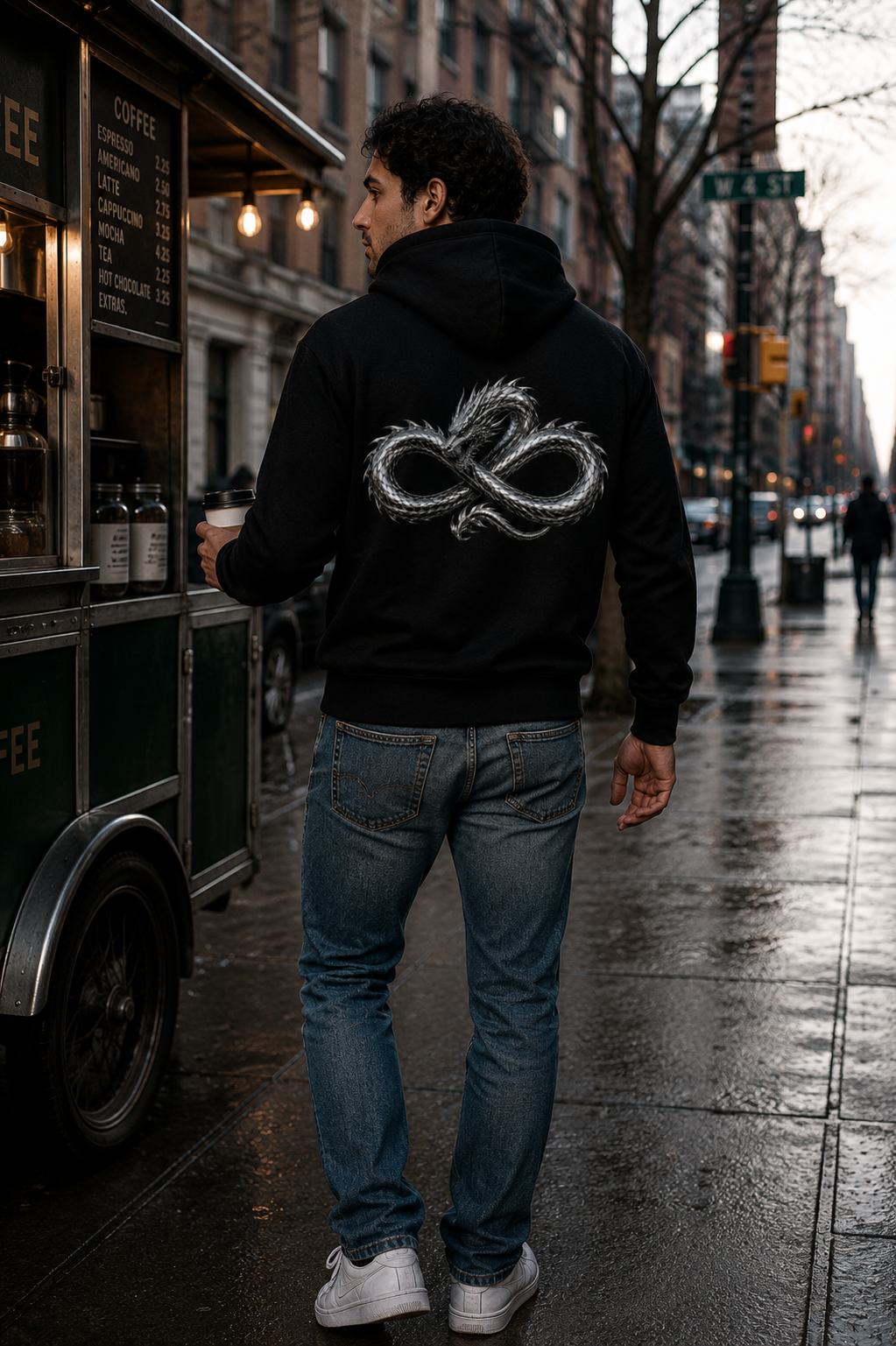Dragon Unisex Zip Up Hoodie
