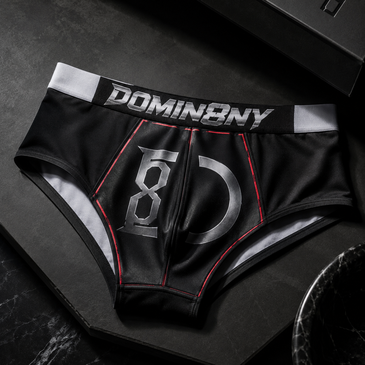 DOMIN8NY Men's Low-Rise Briefs