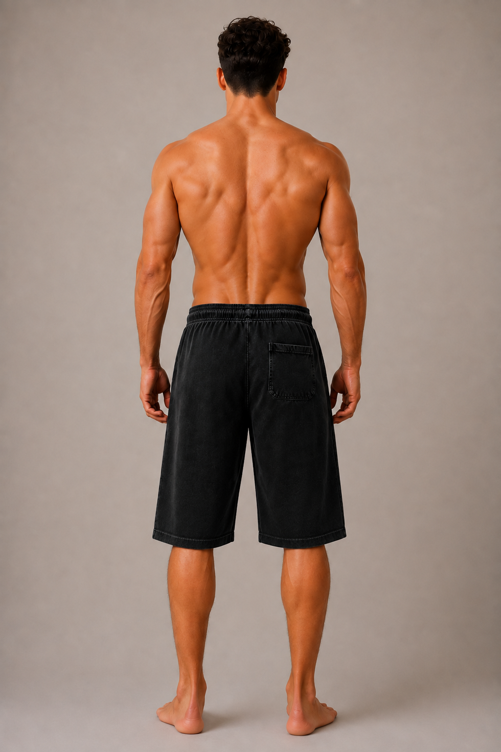 DOMIN8NY Graffiti Dragon Over-the-Knee Shorts — product image 10
