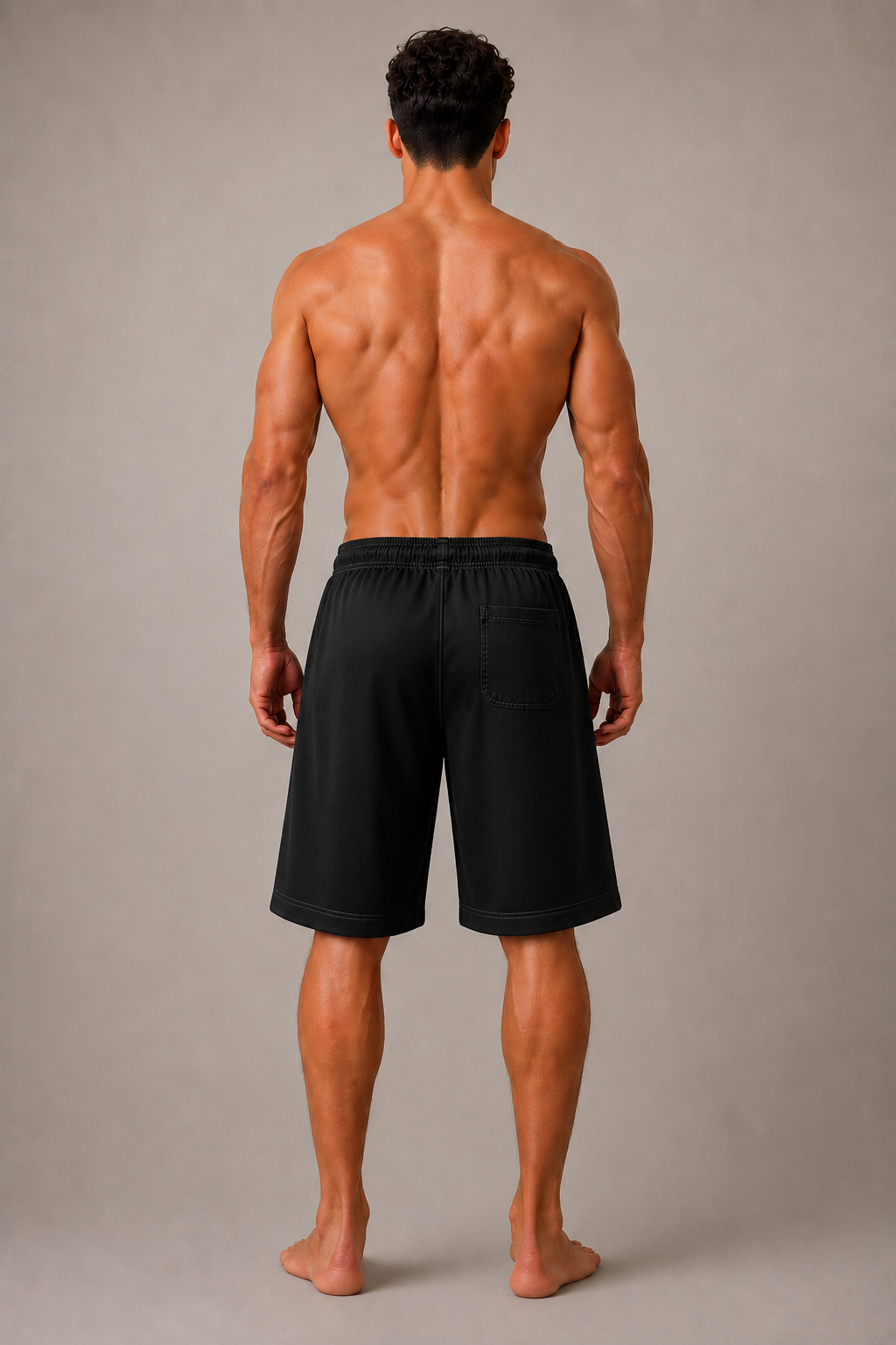 DOMIN8NY Graffiti Dollar Sign Over-the-Knee Shorts