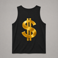 DOMIN8NY Graffiti Dollar Sign Tank Top — product image 2