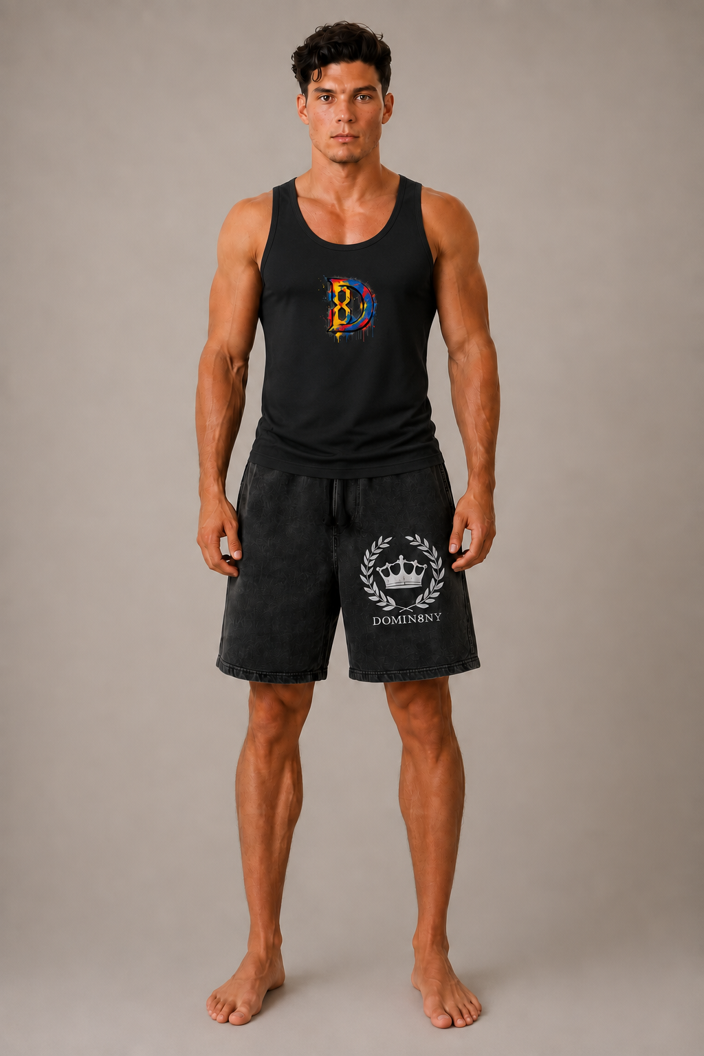 DOMIN8NY Graffiti Dollar Sign Tank Top — product image 8