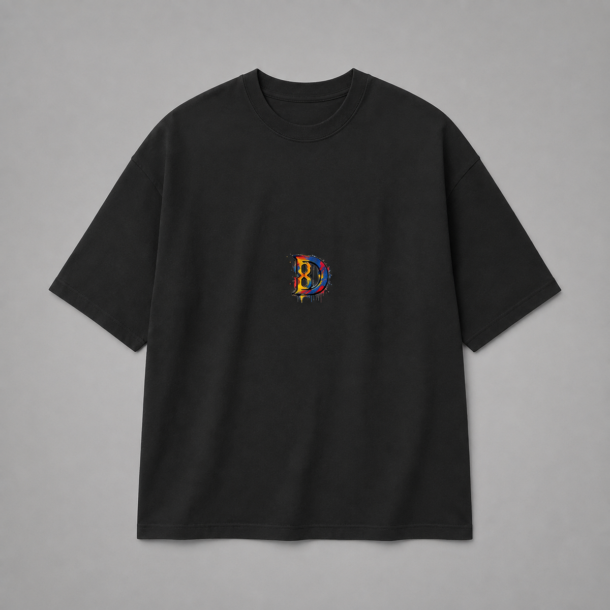 DOMIN8NY Graffiti Dragon Graphic T-Shirt — product image 5