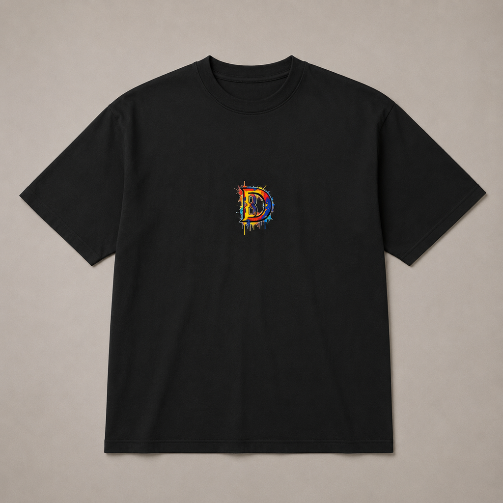 DOMIN8NY Graffiti Lion Graphic T-Shirt — product image 5