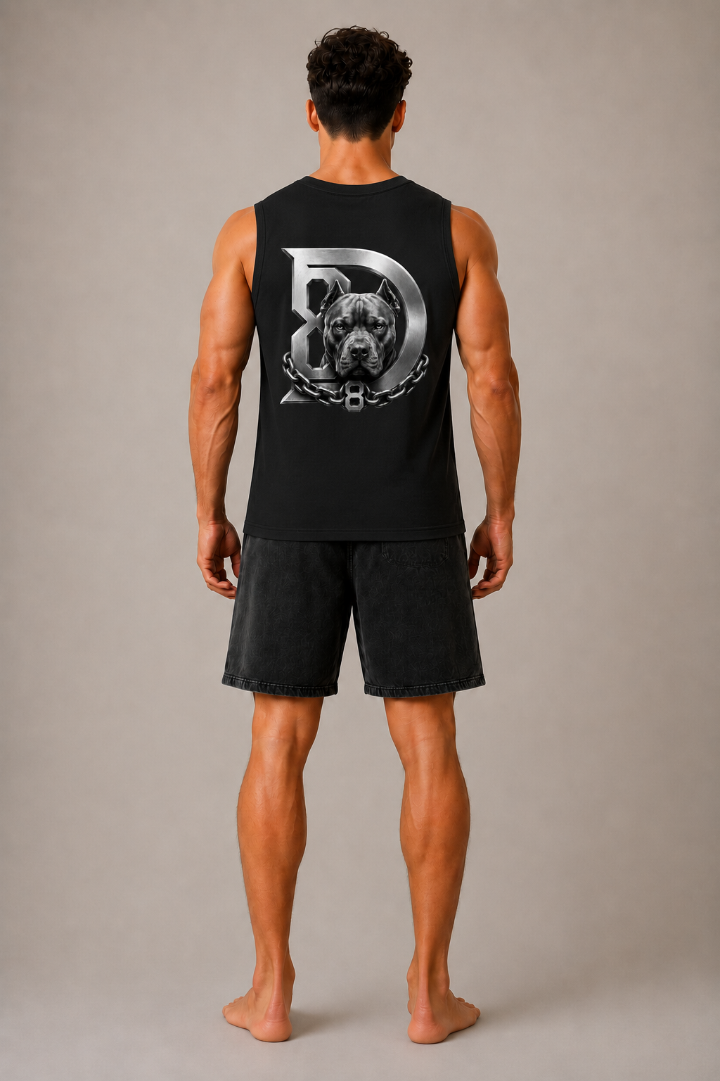 DOMIN8NY Graffiti Pitbull Tank Top