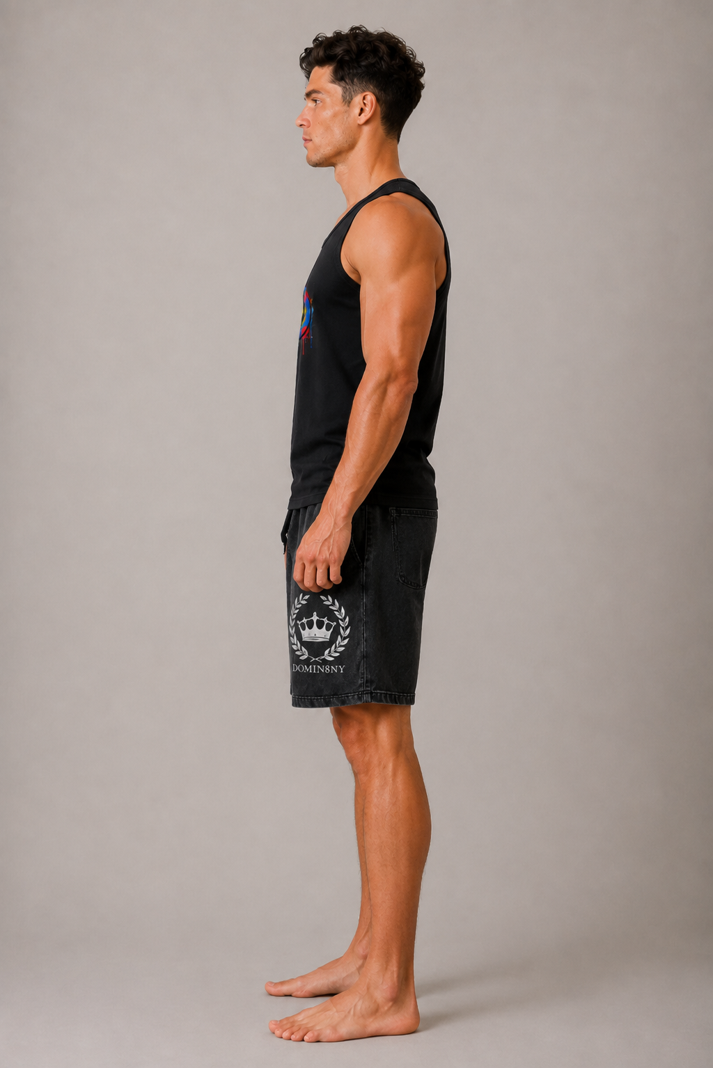 DOMIN8NY Graffiti Pitbull Tank Top