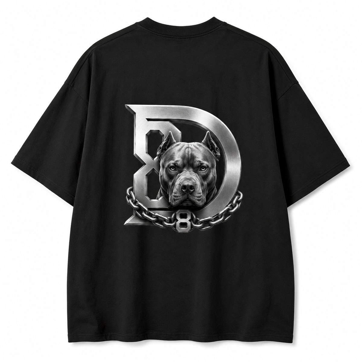DOMIN8NY Graffiti Pitbull Graphic T-Shirt