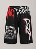 DOMIN8NY Graffiti Pitbull Over-the-Knee Shorts — product image 2