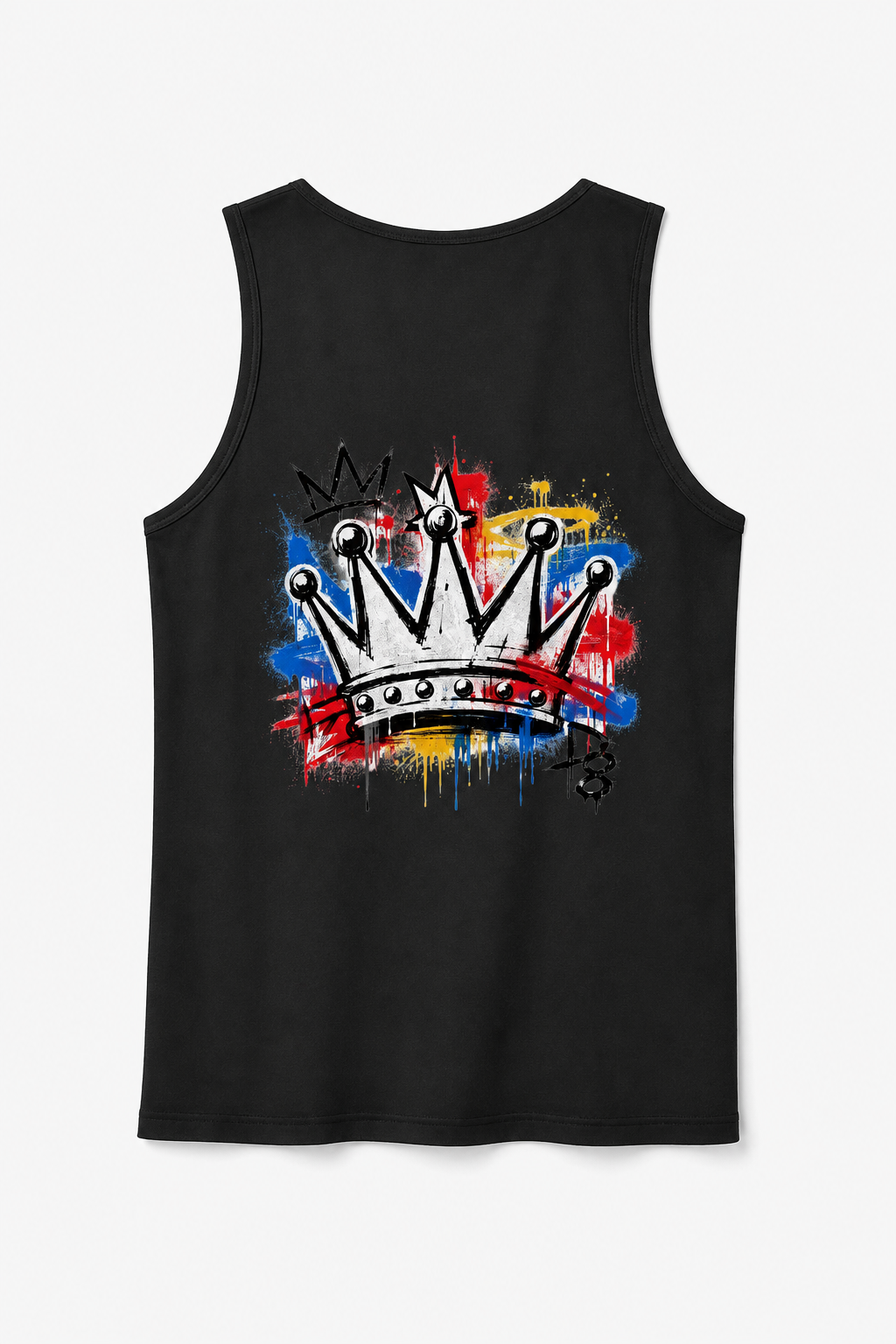 DOMIN8NY Graffiti Crown Tank Top — product image 2