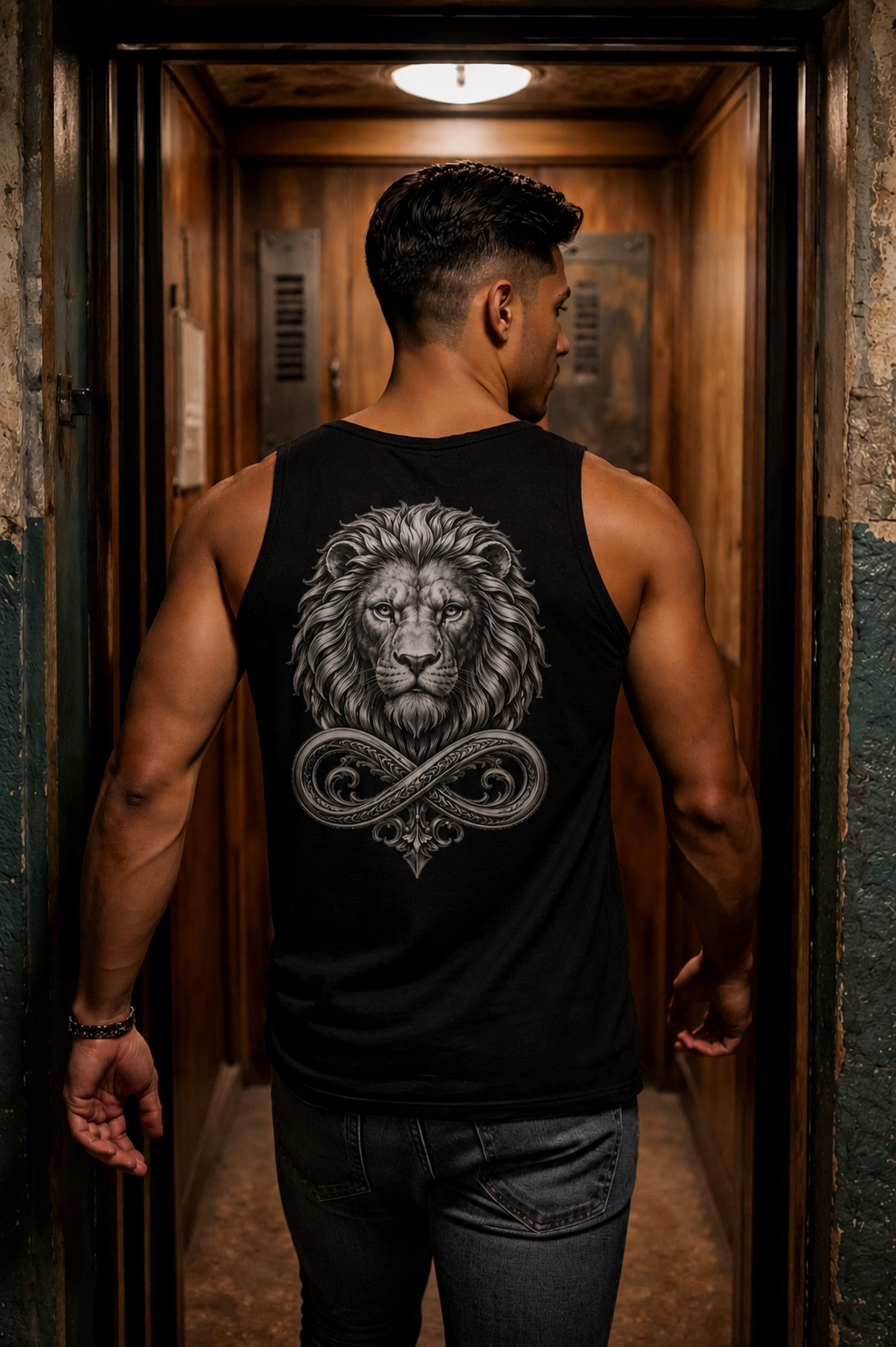 Lion Men's Tank Top