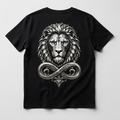 DOMIN8NY Lion graphic T-shirt, front product view