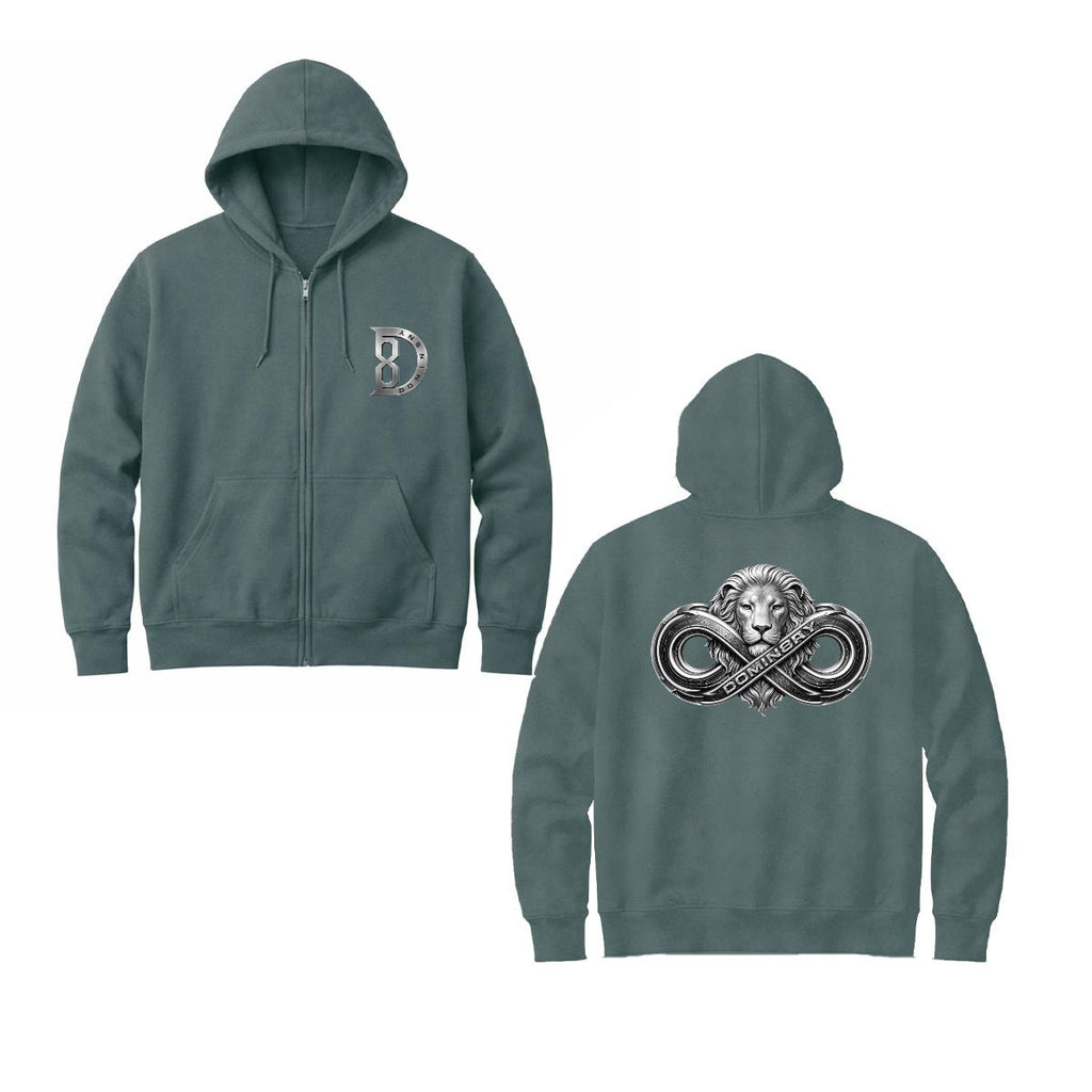 Lion Zip Up Hoddie
