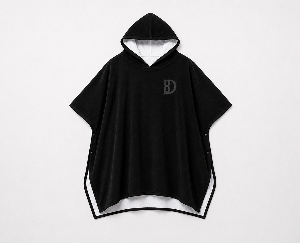 DOMIN8NY Unisex Hooded Towel Poncho