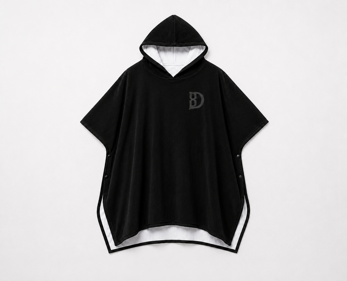 DOMIN8NY Unisex Hooded Towel Poncho