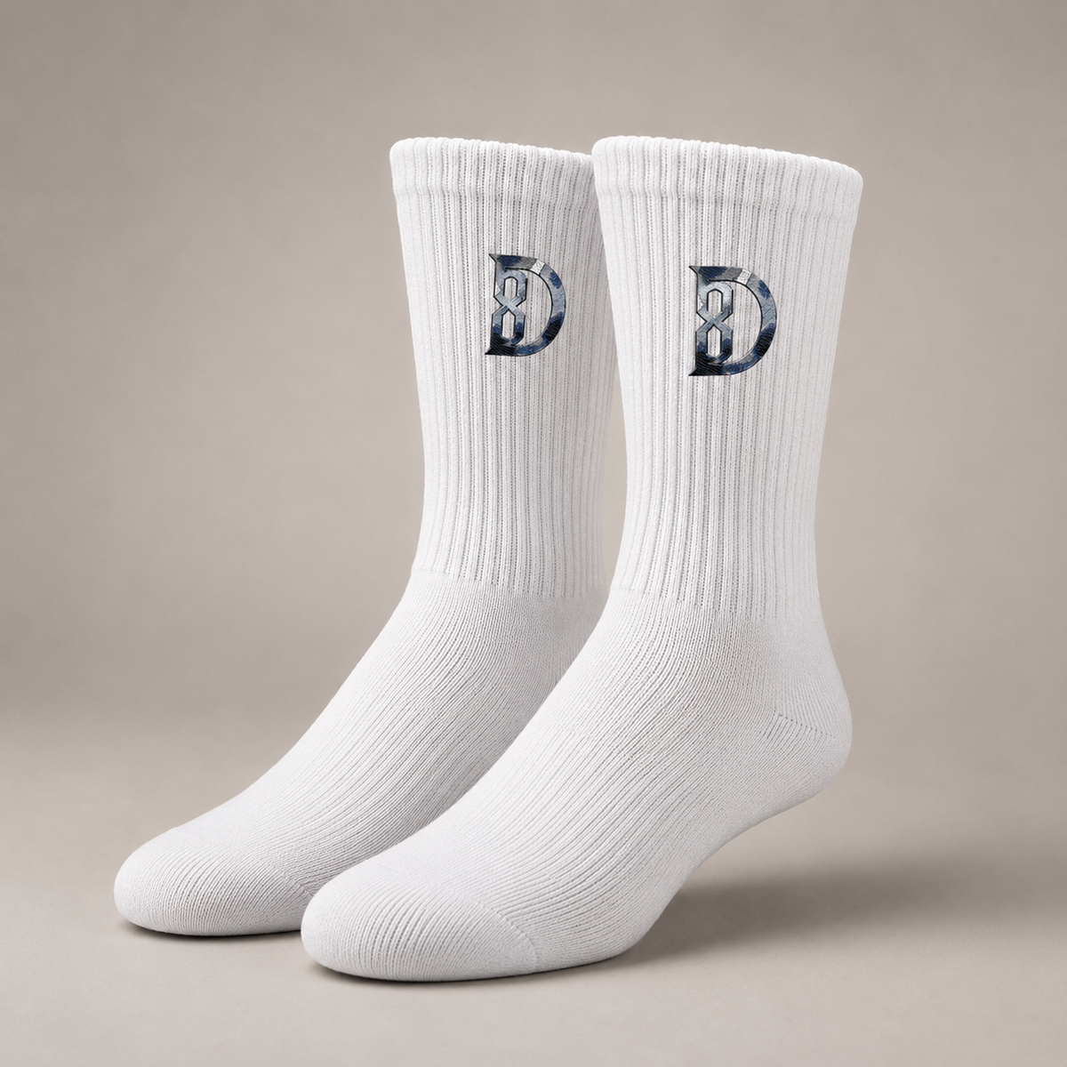 DOMIN8NY mid-calf socks, alternate product view