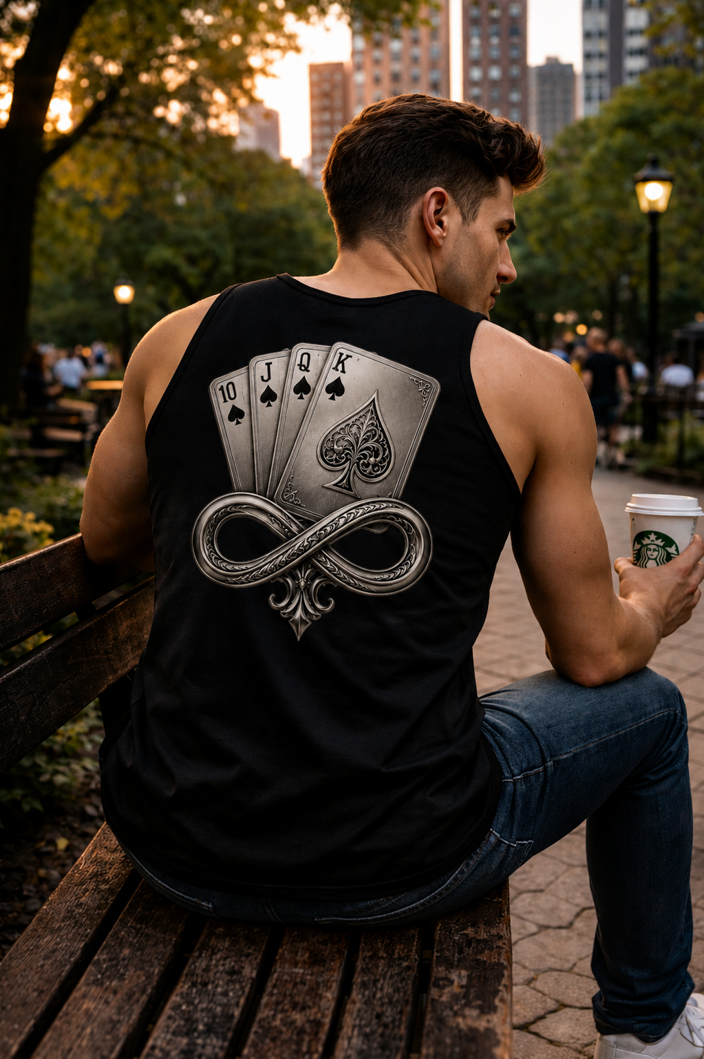 Royal Flush Men's Tank Top
