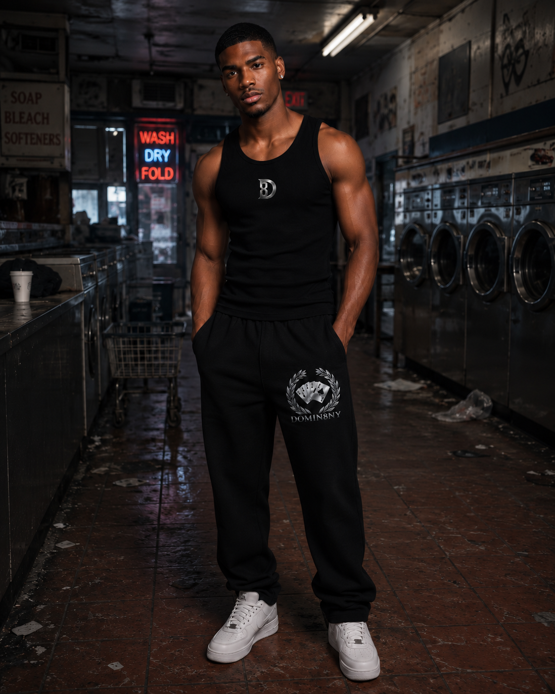 Royal Flush Fleeced Sweatpants