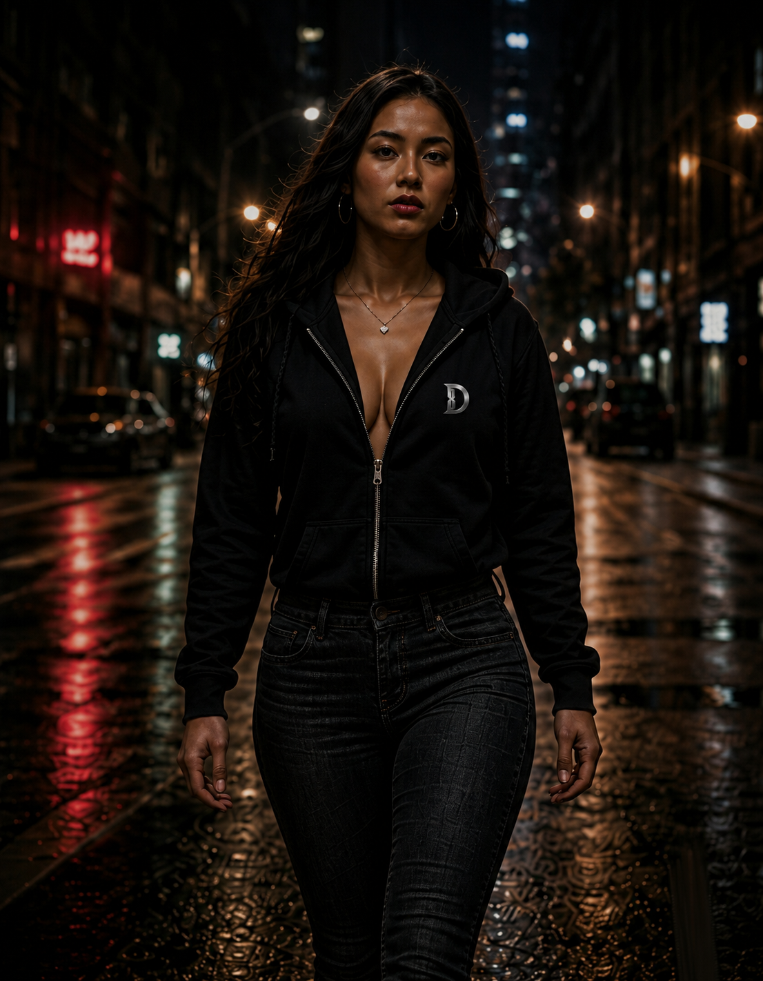 Royal Flush Unisex Zip up Hoodie