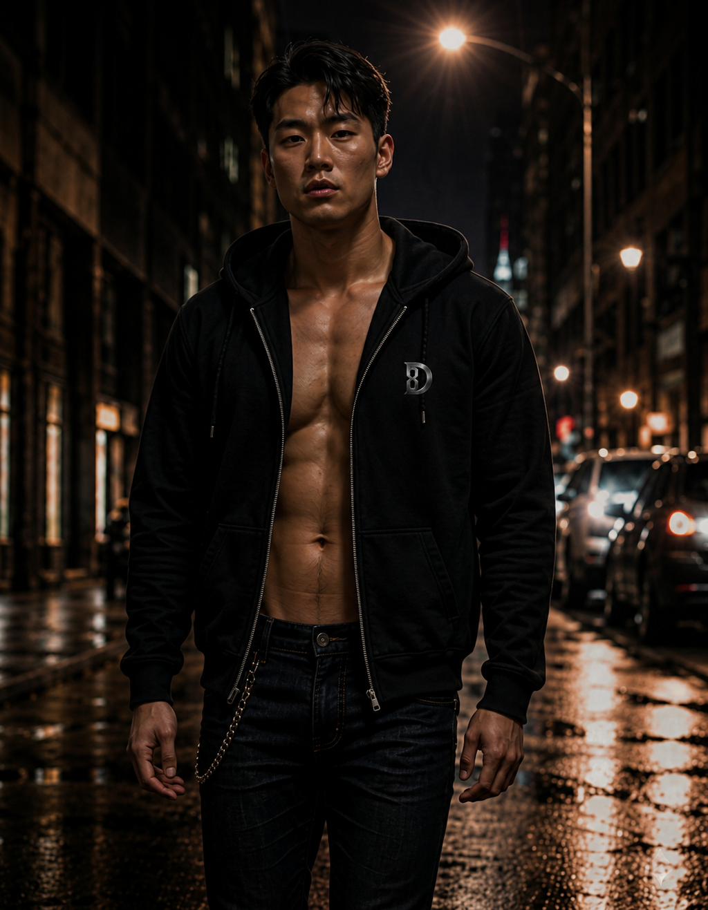 Royal Flush Unisex Zip up Hoodie