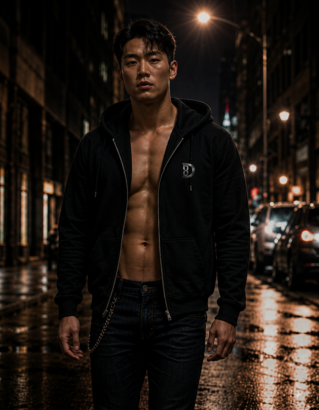 Royal Flush Unisex Zip up Hoodie