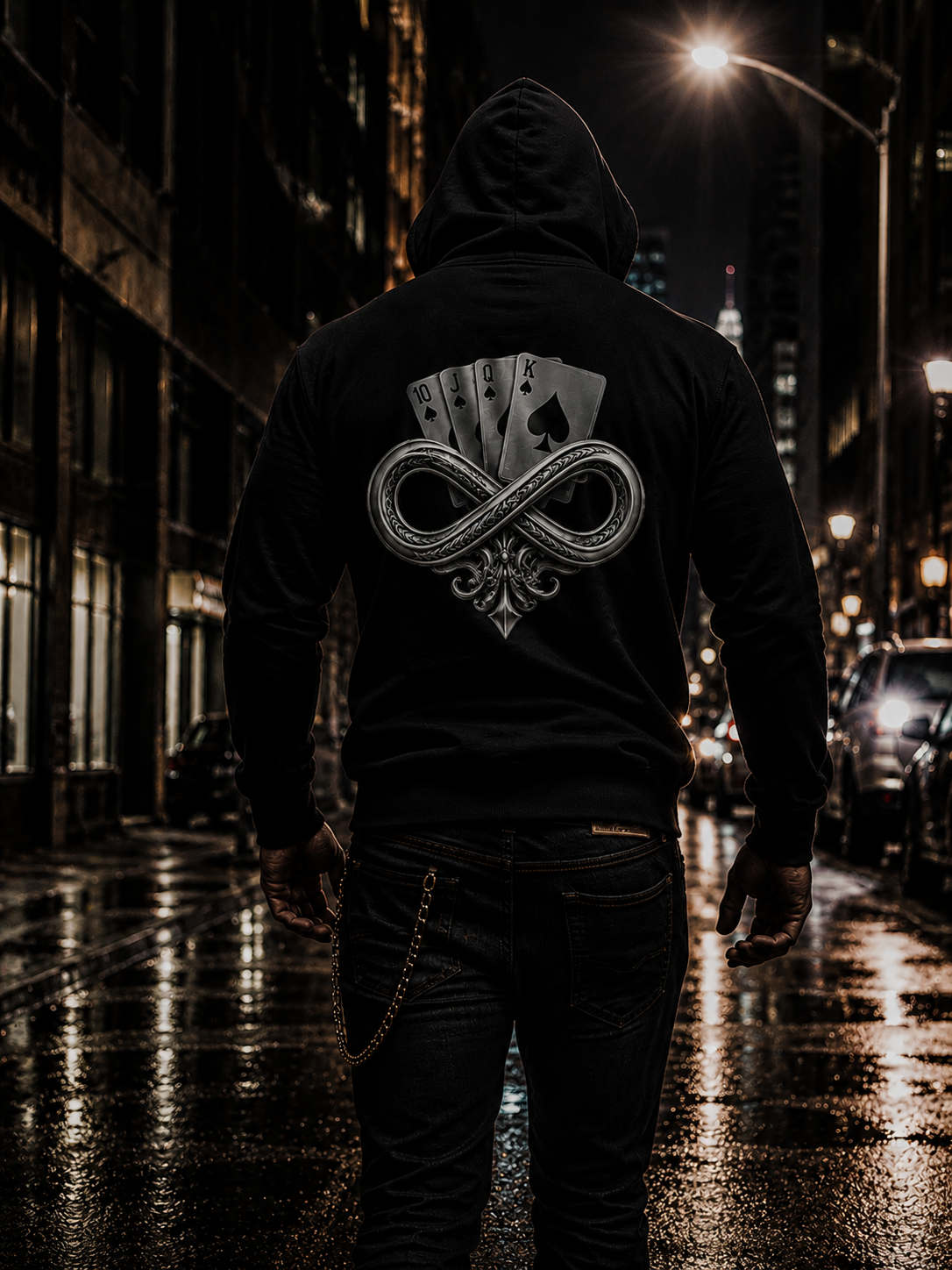 Royal Flush Unisex Zip up Hoodie